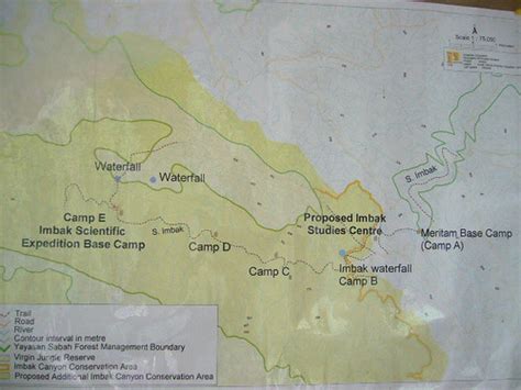 Imbak canyon conservation area is a 30,000 ha forest reserve located in the heart of borneo. Imbak Canyon Conservation area map | Richard Low Dee Hong ...