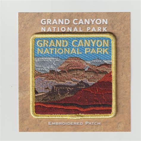 Grand Canyon National Park Embroidered Patch Grand Canyon Conservancy