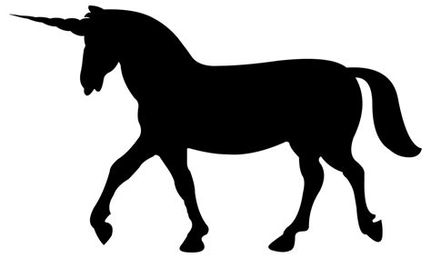 Silhouette Unicorn Svg 243 File Include Svg Png Eps Dxf