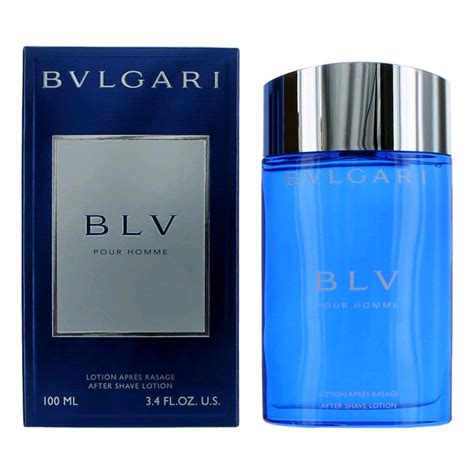 Blv Pour Homme By Bvlgari 34 Oz After Shave Lotion Splash For Men