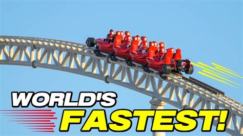 10 Fastest Roller Coasters In The World Youtube