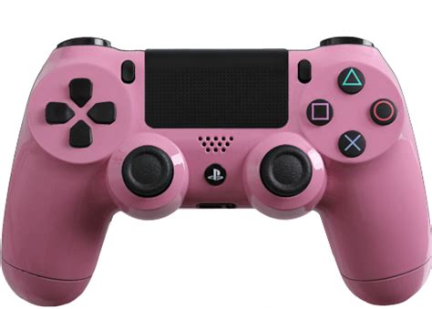 Glossy Pink Modded PS4 Controller | Dualshock, Wireless ...
