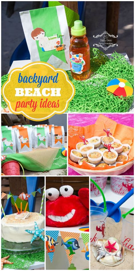 Backyard Beach Party Ideas