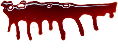 Капли крови PNG фото