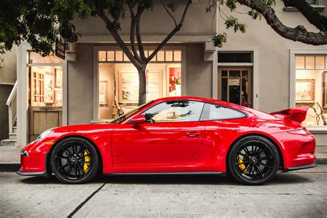 Porsche 911 Porsche 911 Gt3 Gt3 Rs Coupe Cars Germany Red