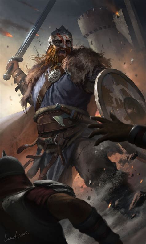 Artstation Norse Soldier Li Wenda Viking Character Vikings