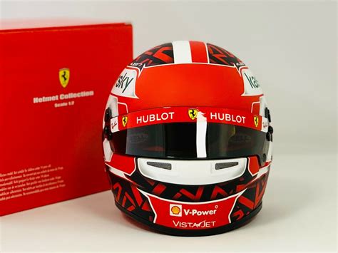 Formula 1 driver for @scuderiaferrari monaco cl grandstand tickets. Model přilby Charles Leclerc BELL 1:2 2020