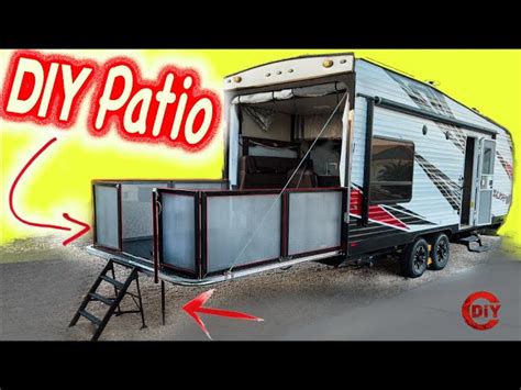 Diy Toy Hauler Patio Home Alqu