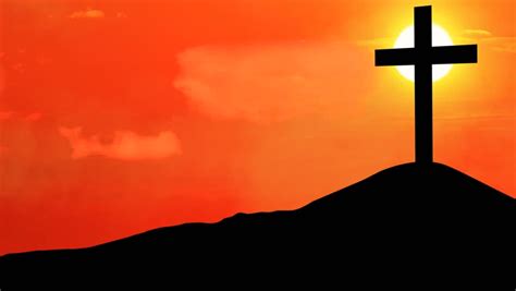 Christ On Cross Silhouette At Getdrawings Free Download