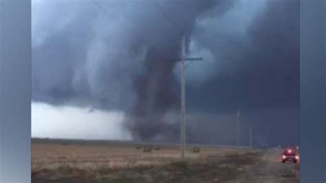 Watch As A Tornado Touches Down In Kansas Nbc News