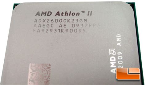 Amd Athlon Ii X2 260 Dual Core Processor Performance Review Legit