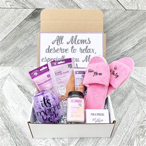 Mom Spa T Set Pamper Yourself Spa T Box With French Lavender And Citrus Moms Day To