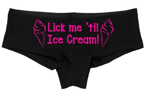 Lick Me Til Ice Cream Until I Scream Wife Honeymoon Bridal Etsy