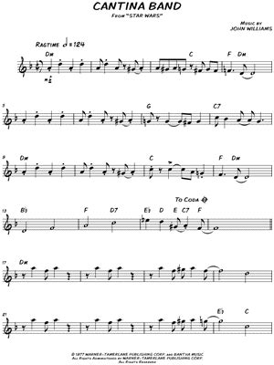 Trombone music sheets free beginners. Partition trumpet cantina band