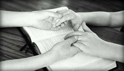 Hands Holding Person Praying Bible Grayscale Peakpx