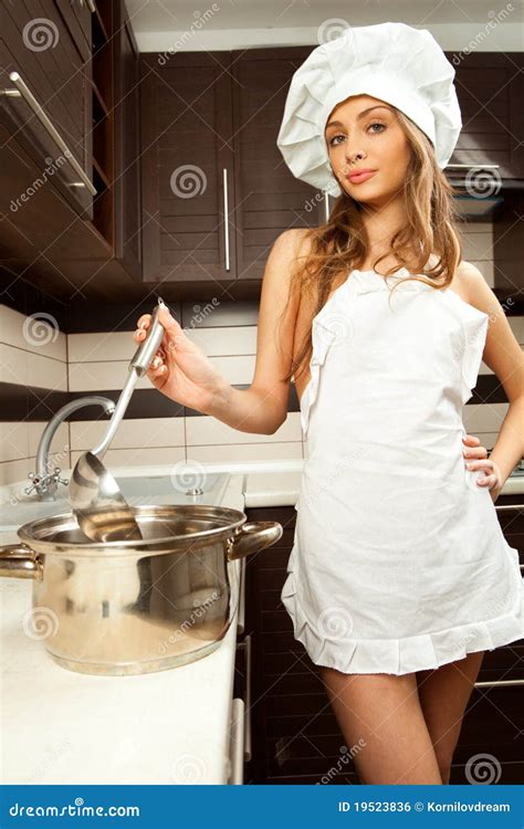 Housewife Tasting Royalty Free Stock Image Image 19523836