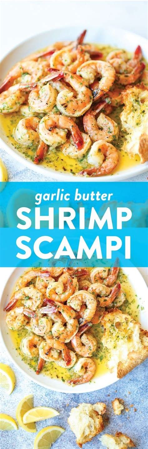 Garlic Butter Shrimp Scampi Garlic Butter Shrimp Scampi Recipe