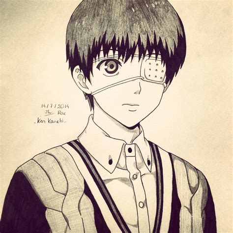 Tokyo Ghoul Ken Kaneki Fan Art By Raeinspirit7 On Deviantart