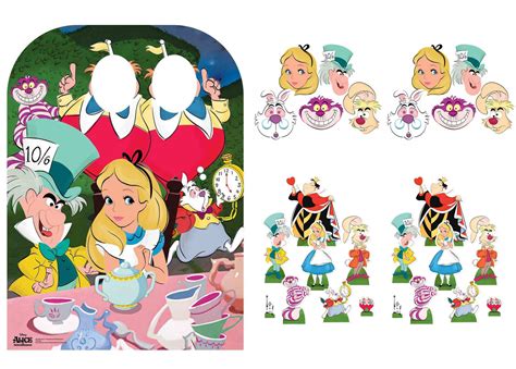 Alice In Wonderland Characters Disney Tea Party