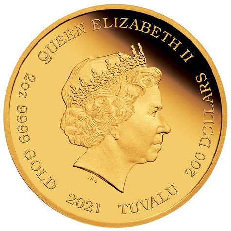 Gold Two Ounces 2 Oz Coin Type From Tuvalu Online Coin Club