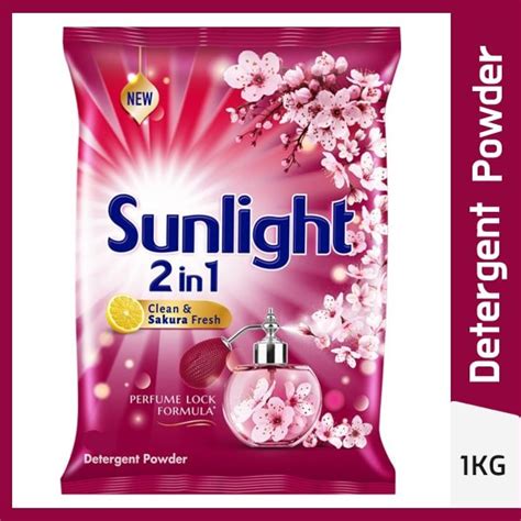 Buy Sunlight Detergent Powder Clean And Sakura 1kg Online At Best Price