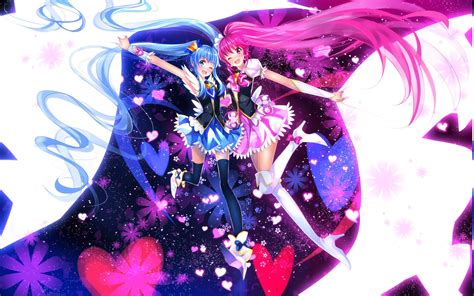 Images Of Anime Girl Pink And Blue Hair