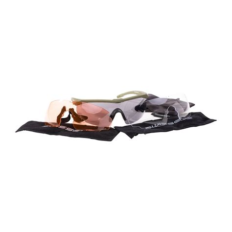 purchase the swiss eye blackhawk safety glasses olive by asmc