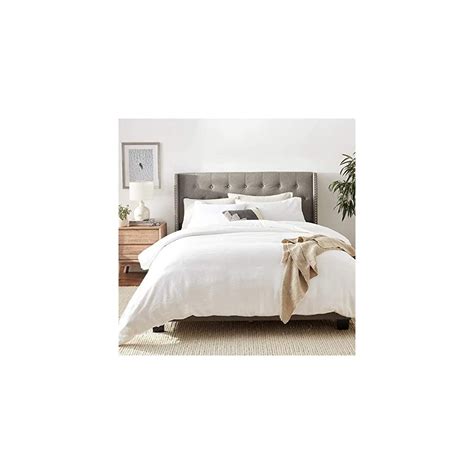 Buy Dg Casa Bardy Upholstered Panel Bed Frame With Diamond Tufted And