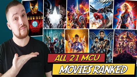 All 21 Mcu Movies Ranked Worst To Best W Captain Marvel Review Youtube