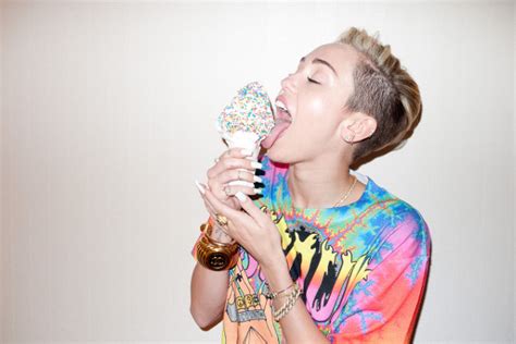 Miley Cyrus Poses Strips And Twerks For Terry Richardson