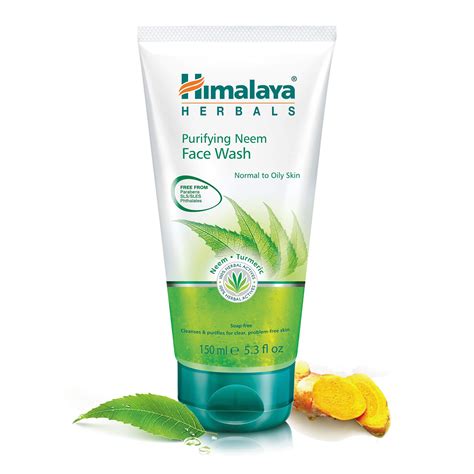 Himalaya Herbals Purifying Neem Face Wash Gel Natural Moisturising Facial Cleanser With