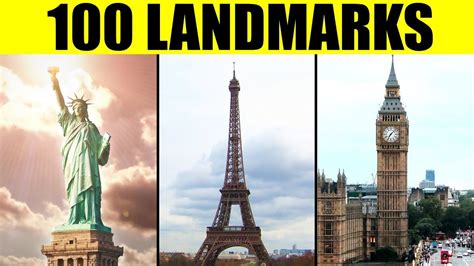 Landmarks Of The World 100 Famous Landmarks For Kids