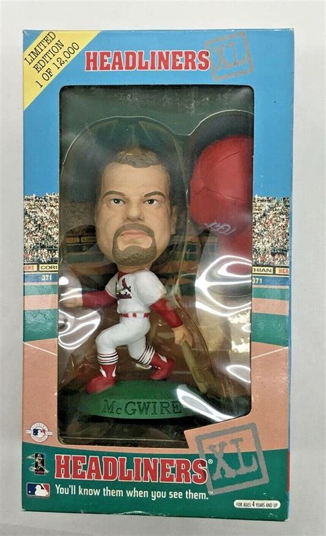 Mark McGwire Headliners Limited Edition 1 Of 12 000 Figurine EBay