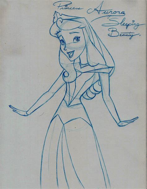 Princess Aurora Sketch 1 By Anime Ray On Deviantart
