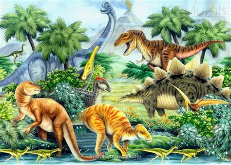 Dinosaur Wallpaper For Kids Room Wallpapersafari