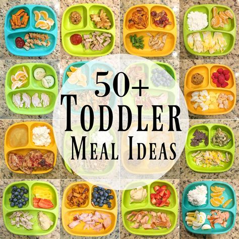 If your kids are tired of sandwiches, check out these non sandwich. 50 Healthy Toddler Meal Ideas | The Lean Green Bean