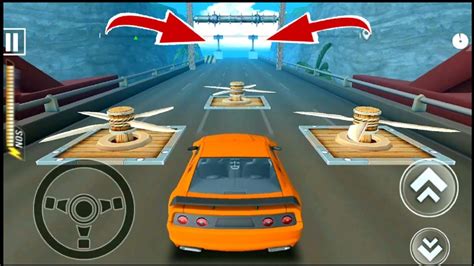 Speed Car Bumps Challenge Deadly Race Sport Car Obstacles Course