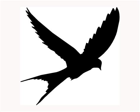 Free Flying Sparrow Silhouette Download Free Flying Sparrow Silhouette