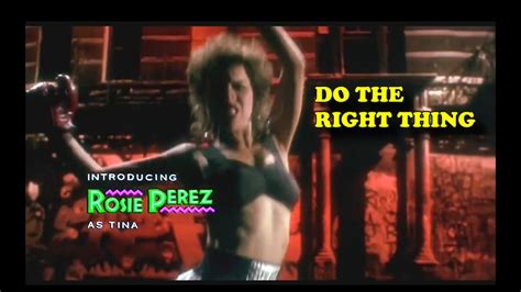 Rosie Perez S Iconic Fight The Power Opening Credits Dance Do The Right Thing YouTube