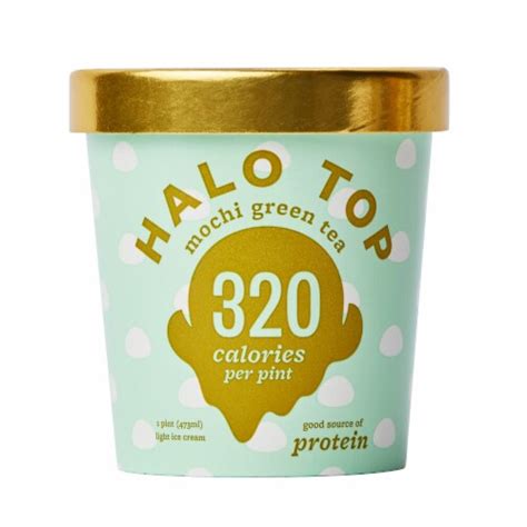 Halo Top Mochi Green Tea Protein Ice Cream Calories Per Pint Pint Food Less