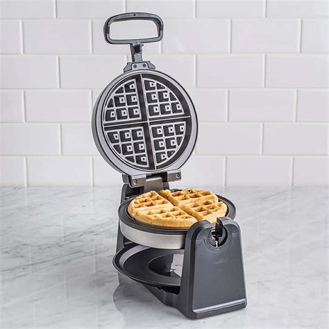 Chefman Rotating Waffle Maker Blackstainless Steel Kitchen Stuff Plus