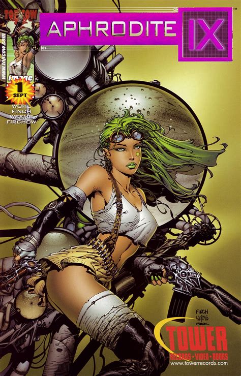 Aphrodite Ix By David Finch Sci Fi Comics Old Comics Comics Girls Comic Book Covers Comic