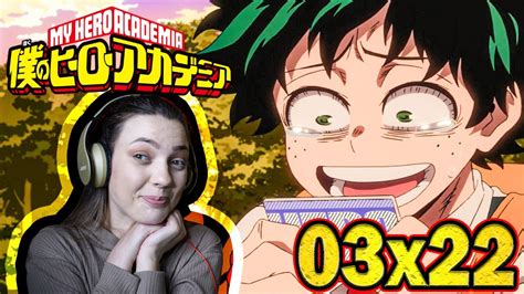 My Hero Academia S3 E22 A Talk About Your Quirk Reaction YouTube