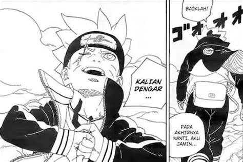 spoiler manga boruto chapter 81 naruto dikira tewas kemungkinan kakashi kembali jadi hokage