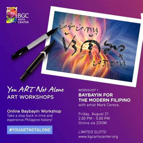 Baybayin For The Modern Filipino Agimat Sining At Kulturang Pinoy