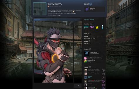 Overwatch Genji Steam Profile Design By Sonnyblack50 On Deviantart
