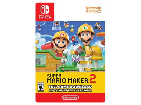 Nintendo Super Mario Maker 2 Digital Download For Nintendo Switch