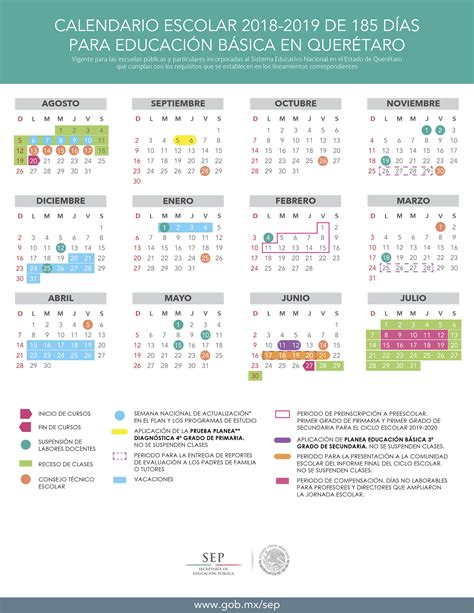 Dan a conocer Calendario Escolar en Educación Básica