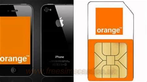 Gsm Cards How To Get An Orange Free Sim Card With £5 Free Prepaid