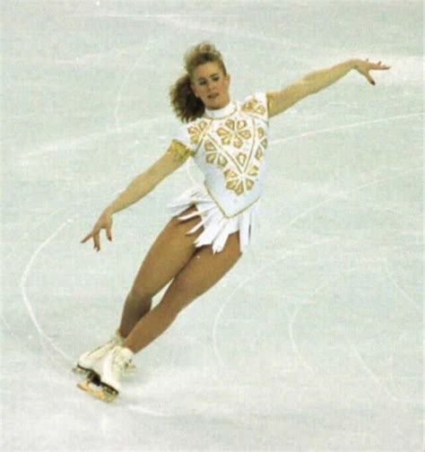 Tonya Harding Performing Her Free Skate During The U S Figure Skating Championships In Orlando